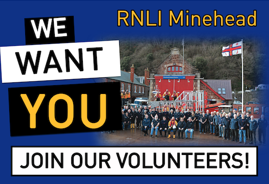 Minehead Lifeboat Station is holding an open day for volunteer recruitment.