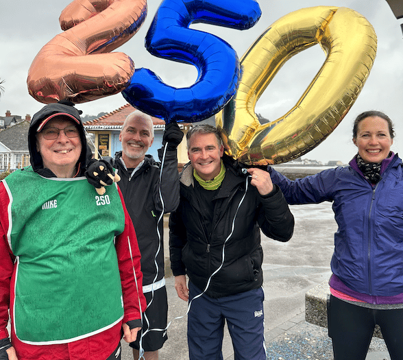 Mike completes 250 Parkruns at age of 85 years