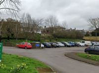 Protest demonstration against charges for free car parks