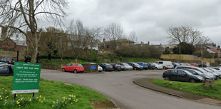 Protest demonstration against charges for free car parks