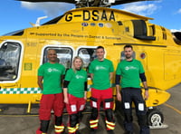 Air ambulance announce marathon challenge to save lives